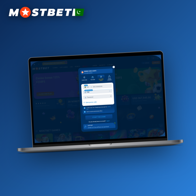 Social network circles icon for linking an existing account to Mostbet in Pakistan