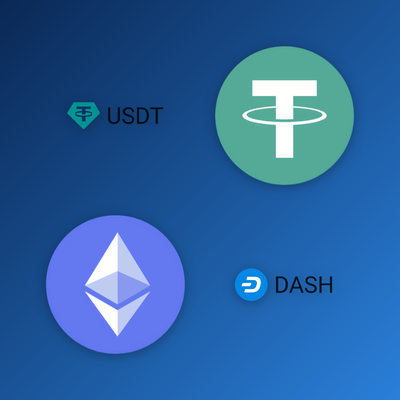 Mostbet deposit method tile for USDT Bitcoin and Ethereum cryptocurrency funding