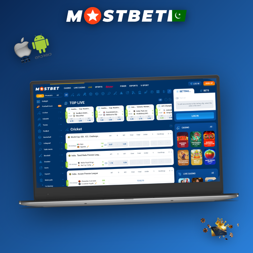 Focused bettor reviewing odds and a betting log on Mostbet laptop