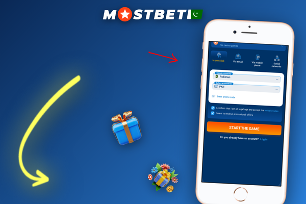 Padlock and ID card upload illustration showing Mostbet verification security standards